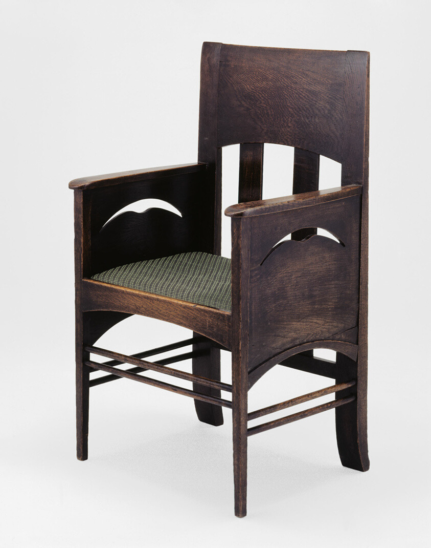 Armchair, Charles Rennie Mackintosh, Scotland, 1897