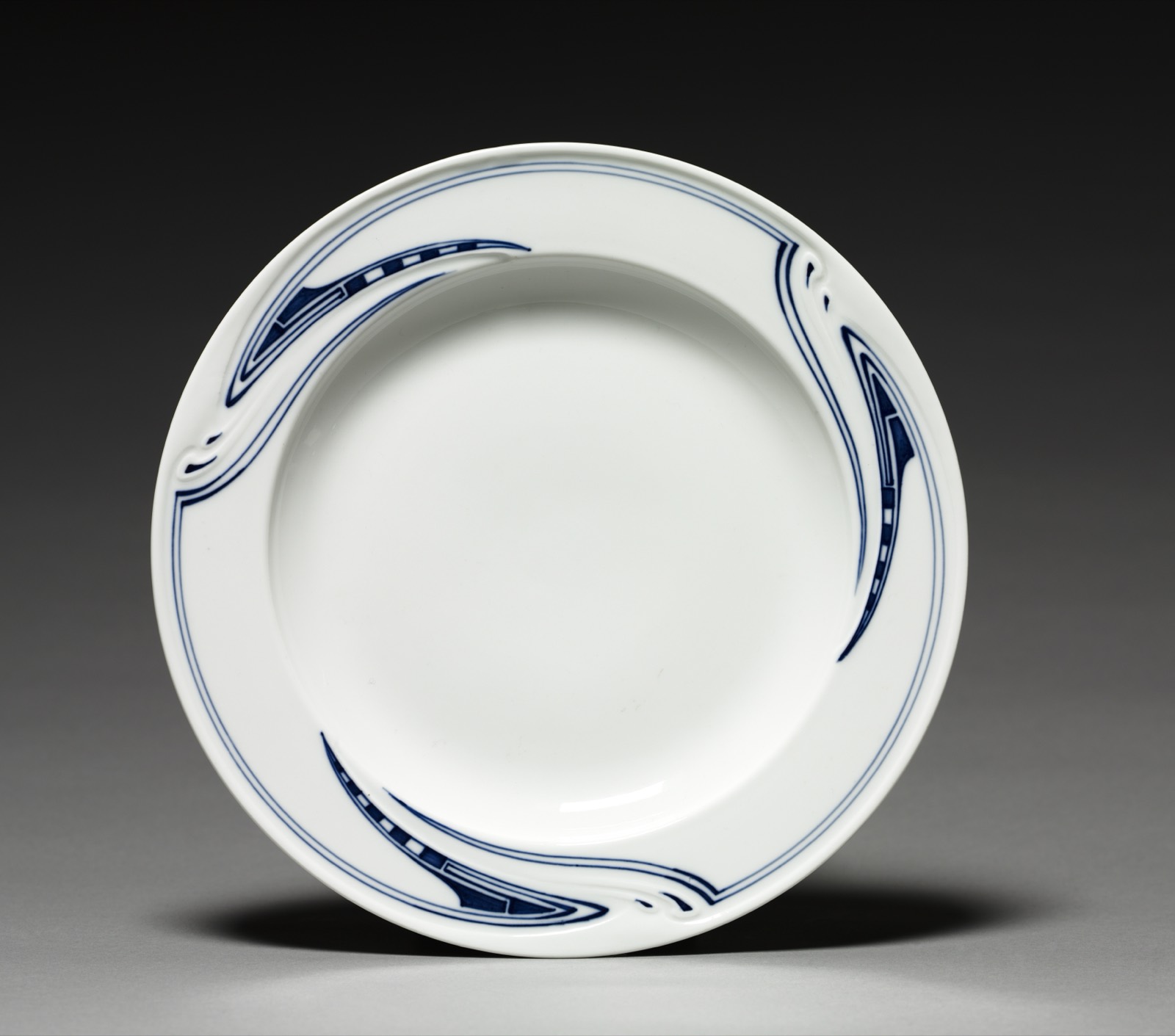 Plate, Henry C. Van de Velde, Germany, c. 1903