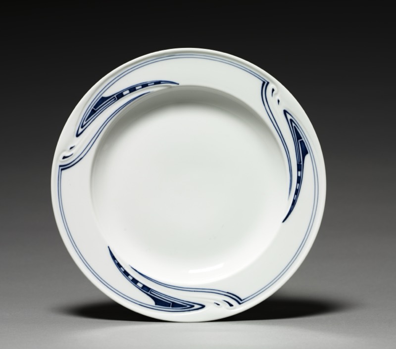 Plate, Henry C. Van de Velde, Germany, c. 1903