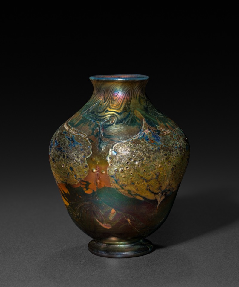 Cypriot Vase, Tiffany Glass & Decorating Company, America, c. 1895–1900